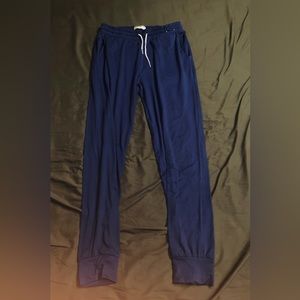WOMEN NAVY BLUE JOGGERS: Good Used Condition